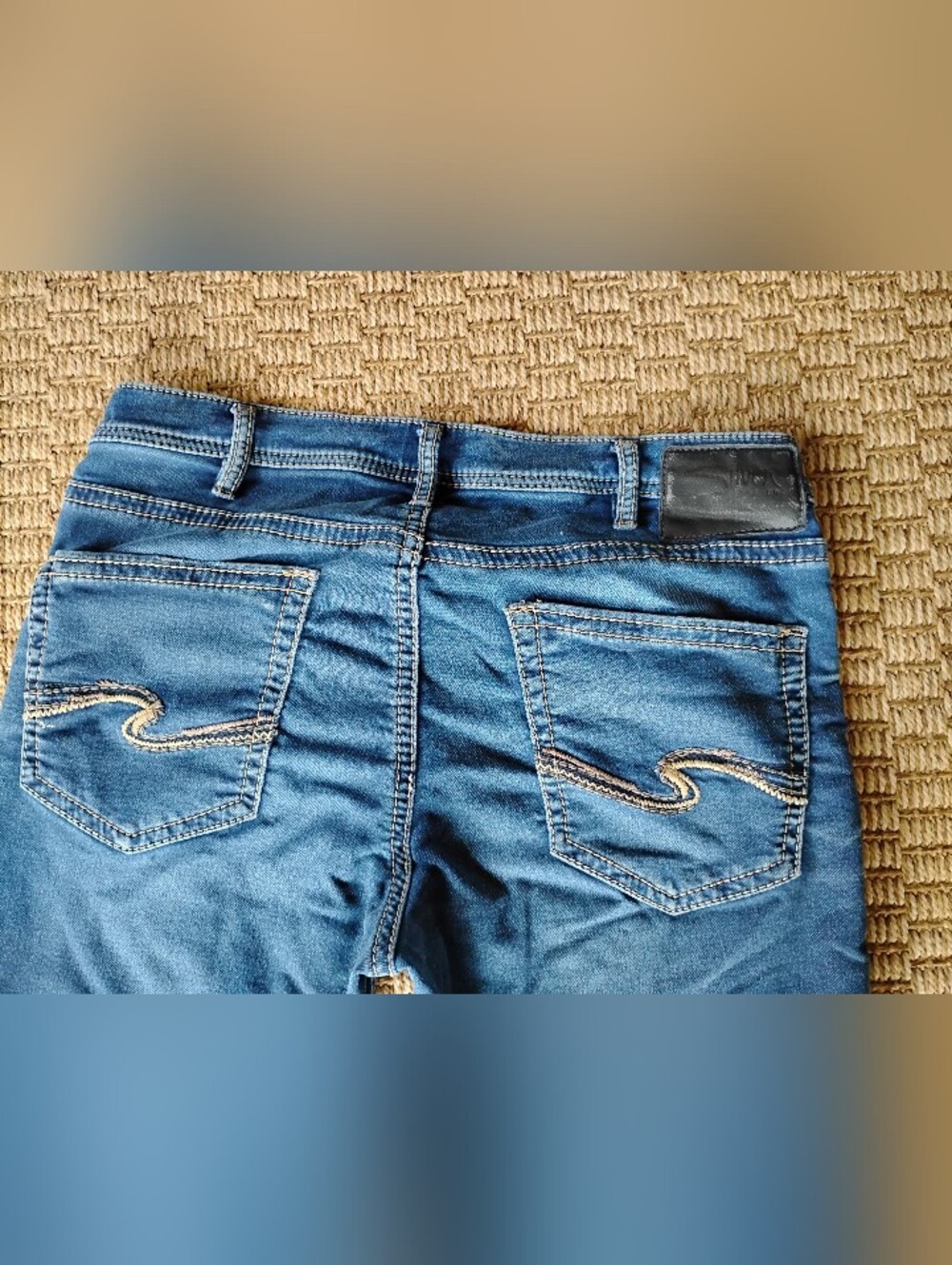 Men's Grayson Silver jeans SZ 33x32 - Picture 5 of 14